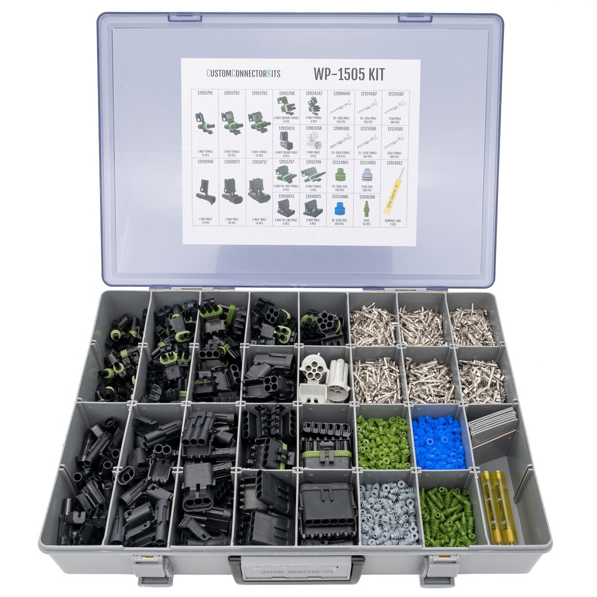WP-1505 – Pro Weather Pack Connector Kit