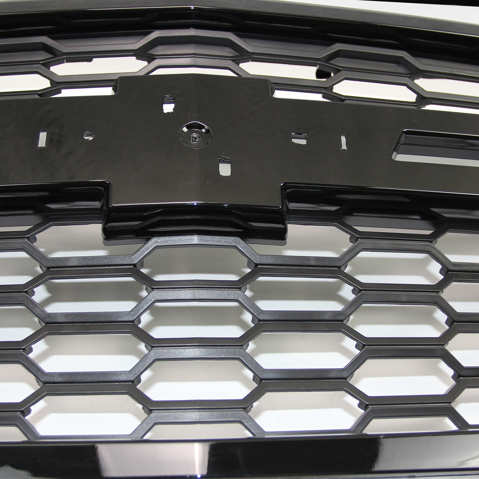 Gloss Black Front Grill Grille Assembly For 2015-2020 Chevrolet Tahoe Suburban