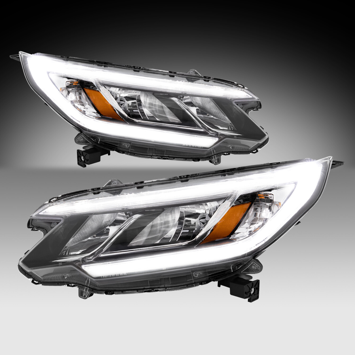 For 2015 2016 Honda CR-V CRV EX EX-L OE With LED DRL Headlights Assembly 15-16