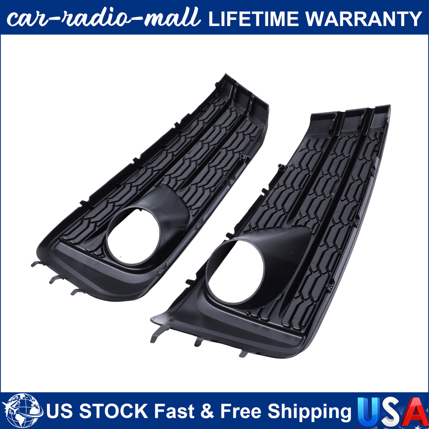 57737FL02A 57737FL03A Fog Light Cover Bezel For Subaru Impreza 2020 2021-2023