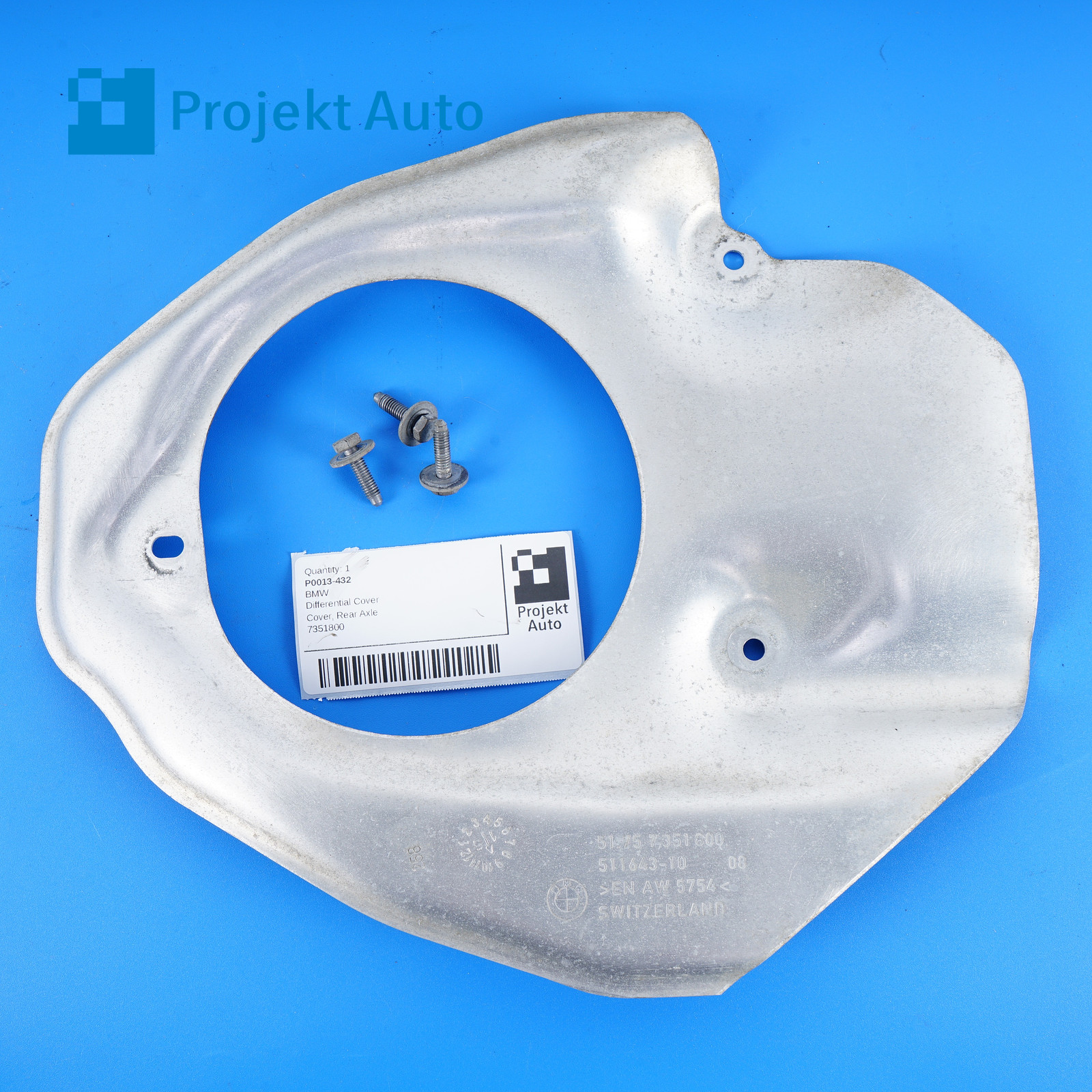16-25 OEM BMW Rear Differential Cover 7351800 G12 G14
