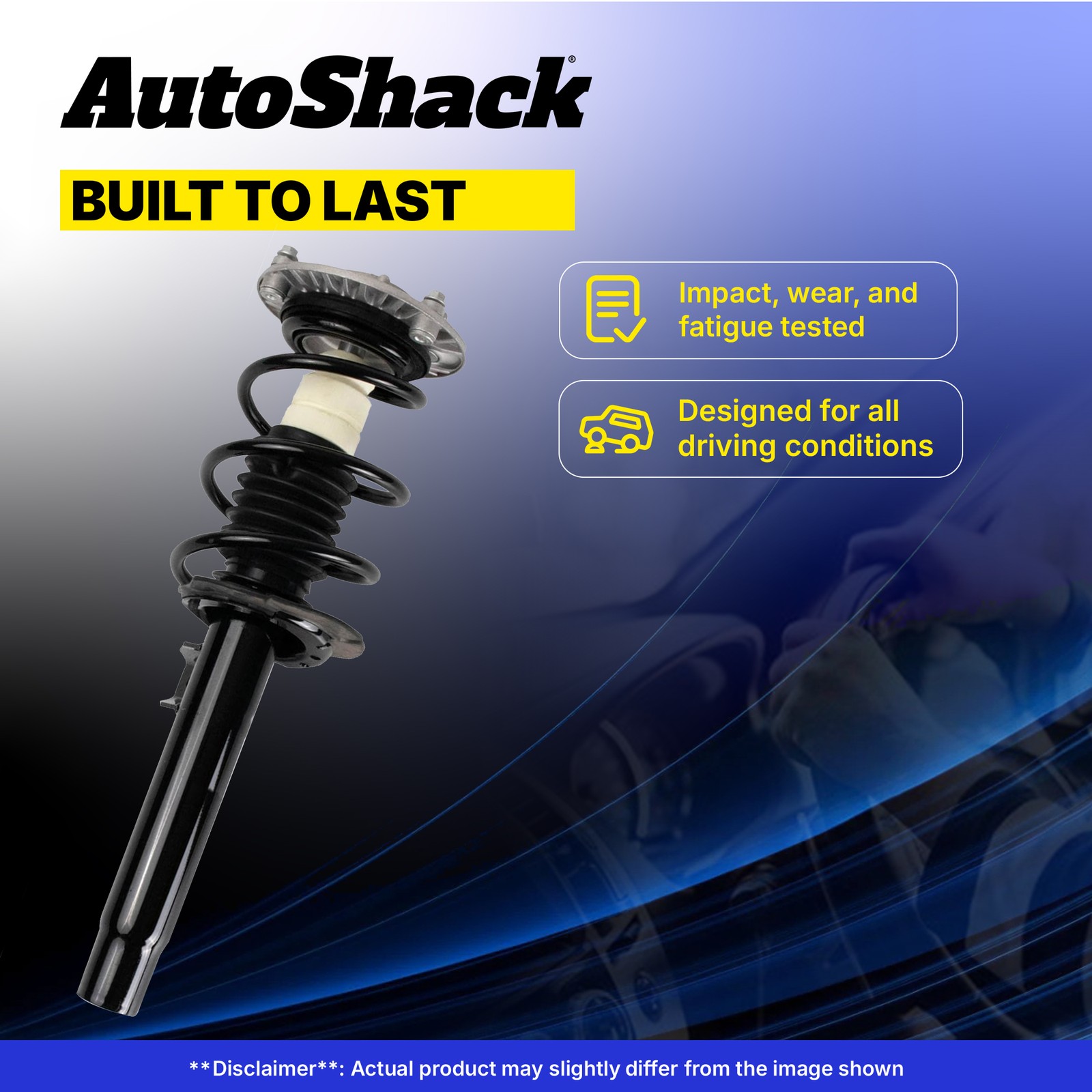 Front Complete Strut Coil Spring for 2012-2017 Buick Verano