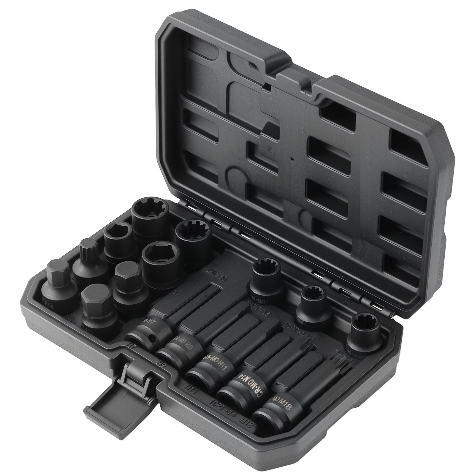 16Pc Impact Brake Caliper Special Socket Set For Audi BMW Ford Volkswagen