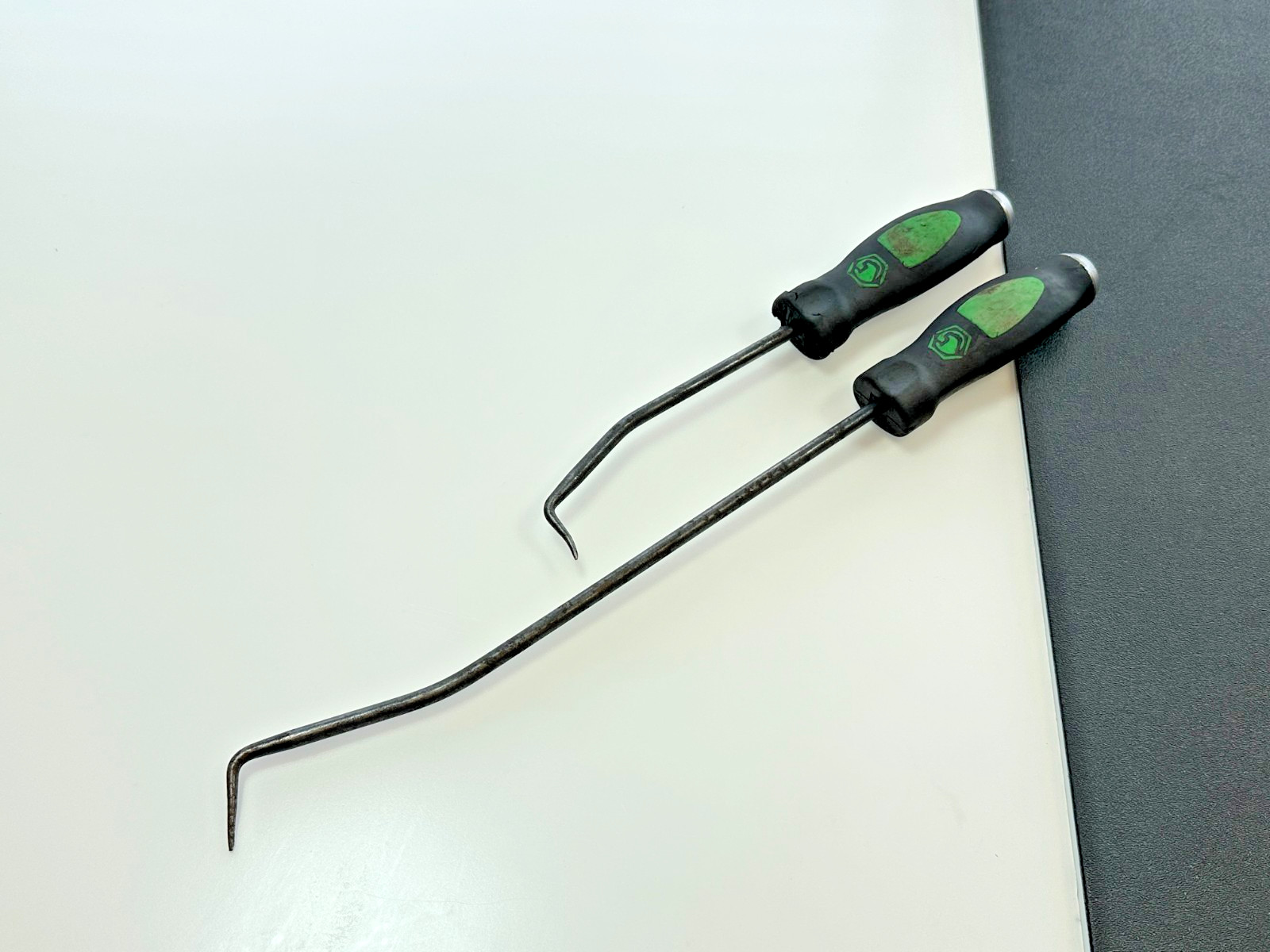 Matco Tools 2pc Radiator / Hose Pick Set w/ Green Soft Ergo Grips, Striking Cap