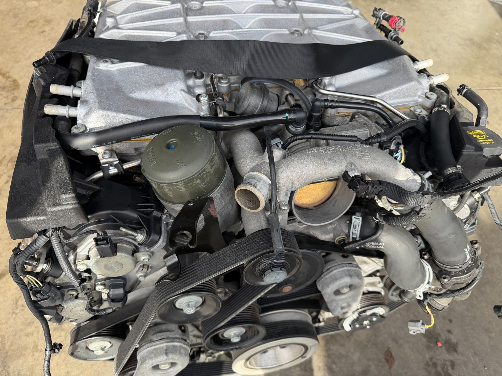 ENGINE MOTOR COMPLETE SUPERCHARGED COMPLETE 5.0 JAGUAR XJ XF XFR OEM (2010-2016)
