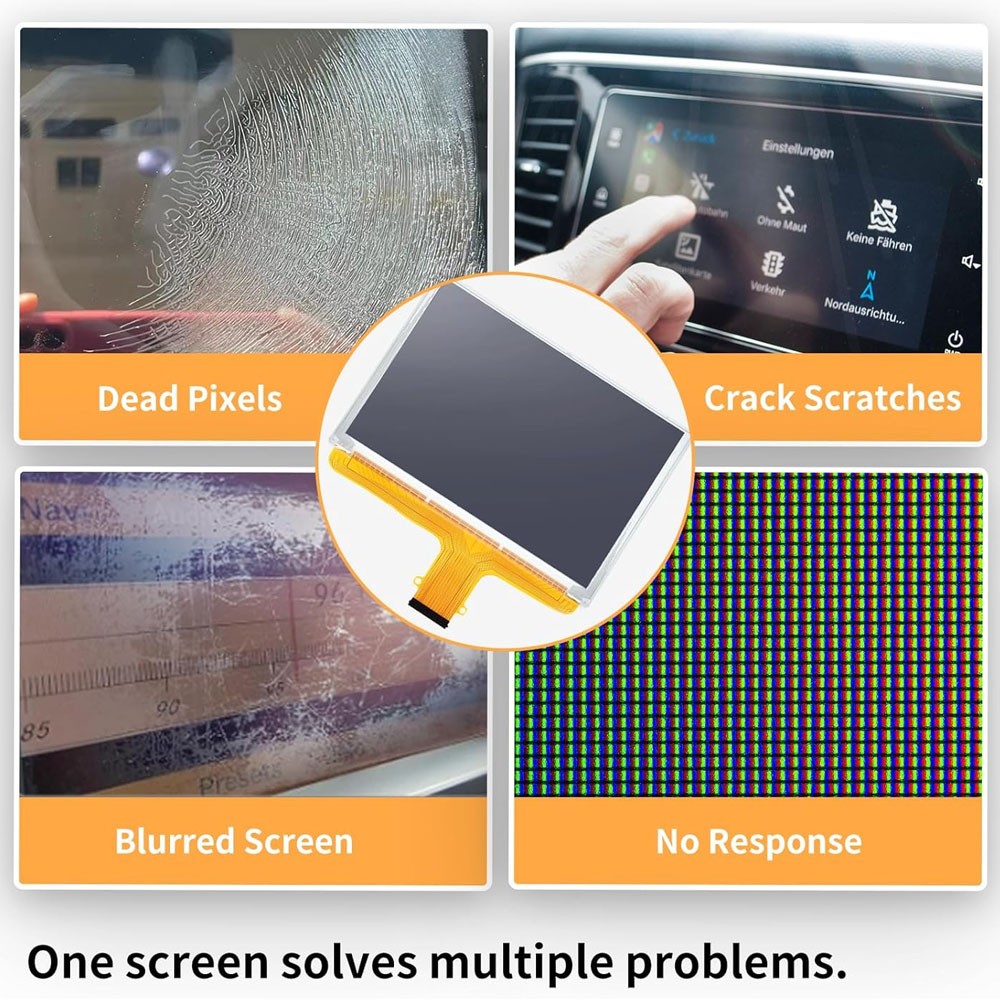 REPLACEMENT 8″ LCD Touch Screen GLASS Display For 2015-2018 Chevrolet GMC MYLINK