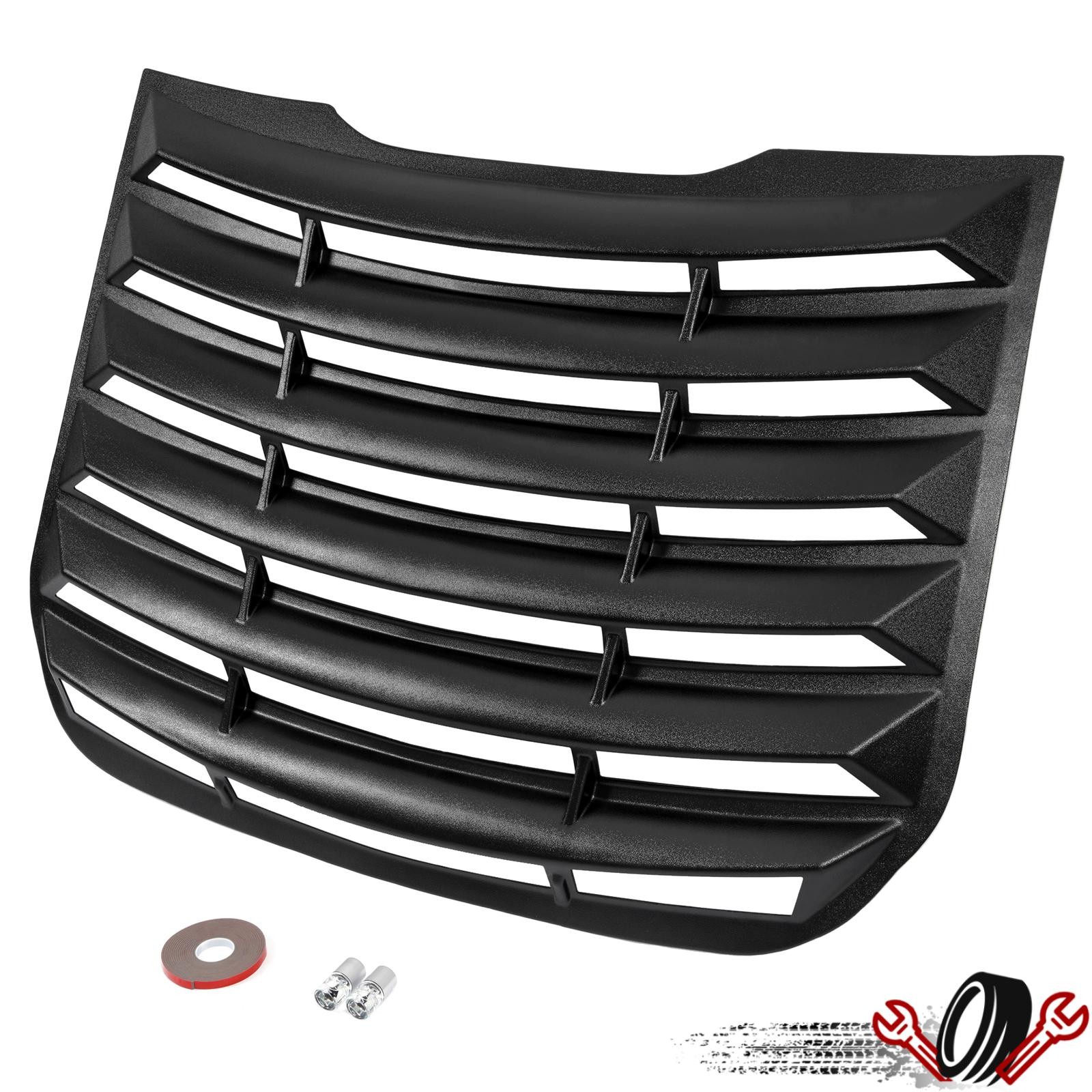 For Ford Fusion 2013-2020 ABS Sun Shade Cover Rear Window Louver Vent