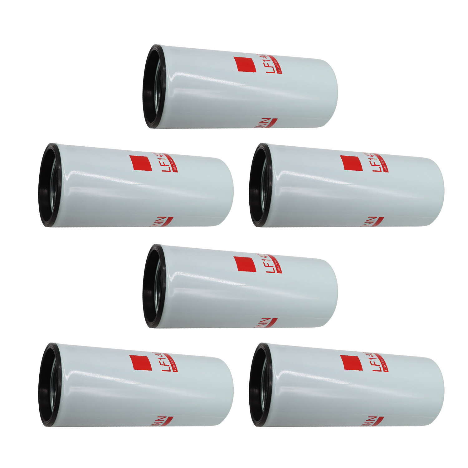6 Pack,For Fleetguard LF14000NN Oil Filter For Cummins ISX 4367100 USA