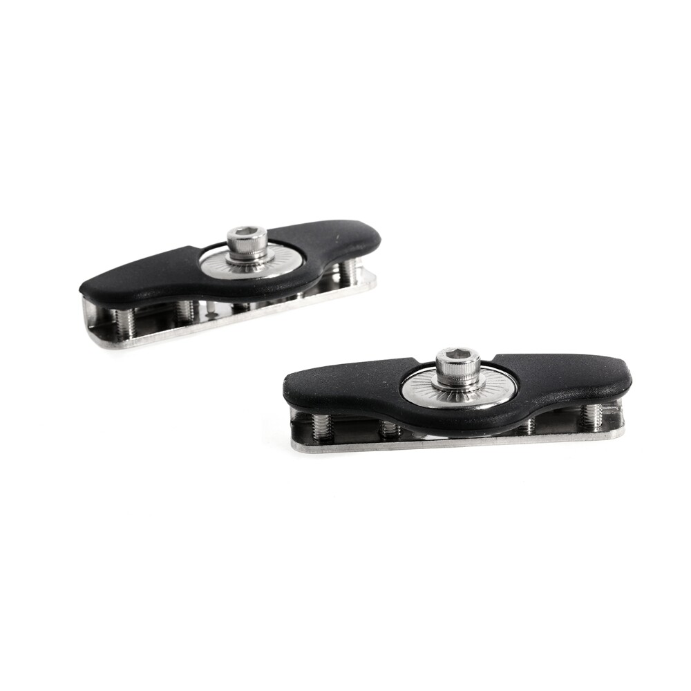 2x Hood led Work Light bar Mount Brackets Clamp Holder For Jeep Truck SUV Truck