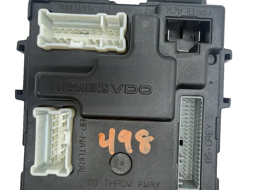 284B1 JK62A INFINITI G35 G37 SIEMEN BODY CONTROL MODULE BCM BCU 2007 2008 (OEM)