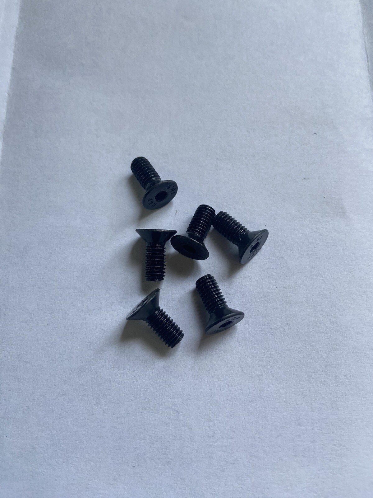 NEW NRG Steering Wheel Bolt Screw Kit 6 piece Black M5 x 12mm 10.9 Grade Alloy