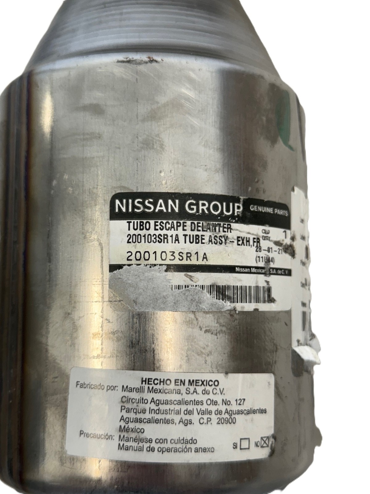 2013-2019 Genuine Nissan Sentra 1.8L Front Pipe Hose Tube Assembly 20010-3SR1A