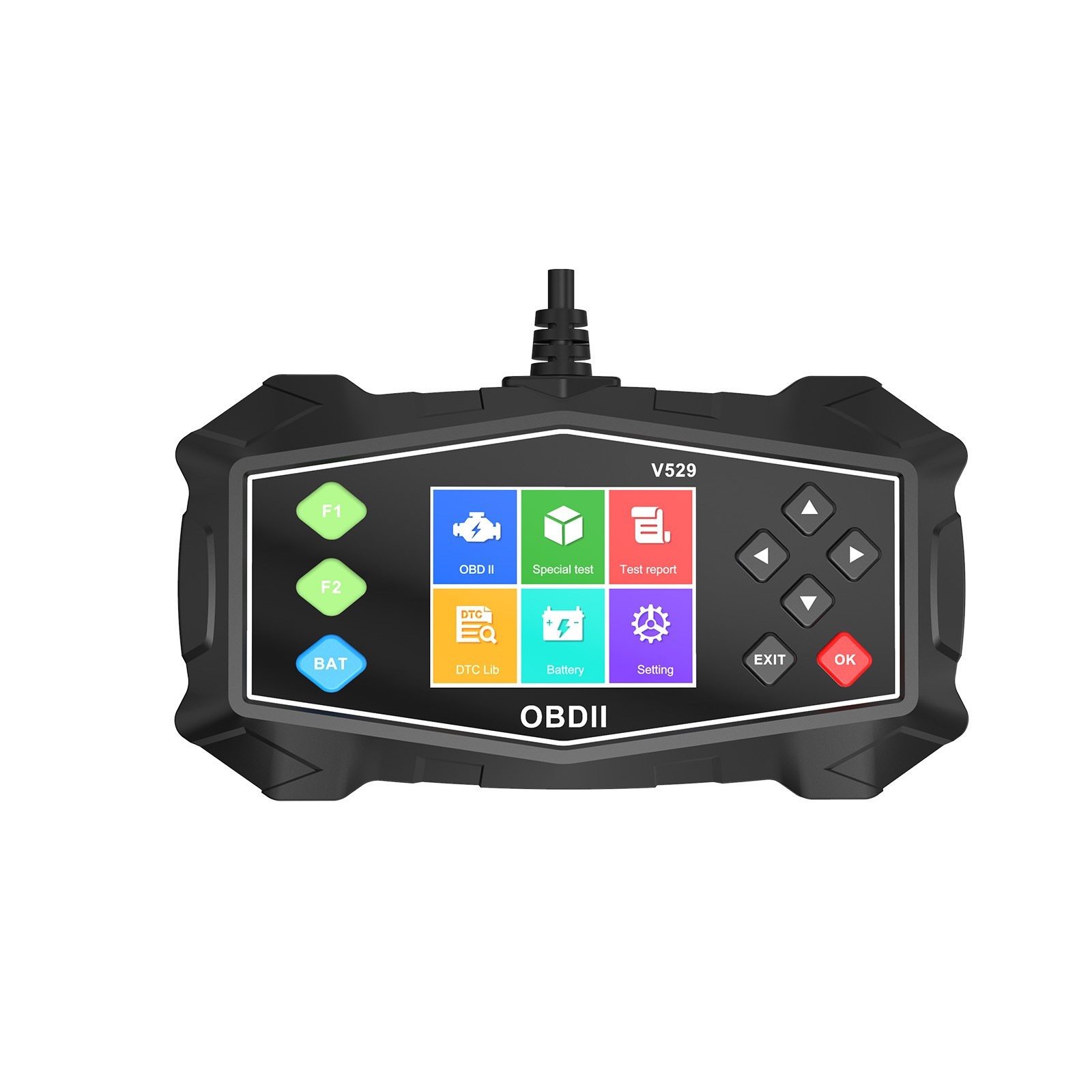 OBD2 Scanner Engine Diagnostic Tool Full Modes Battery Test Live Data Stream