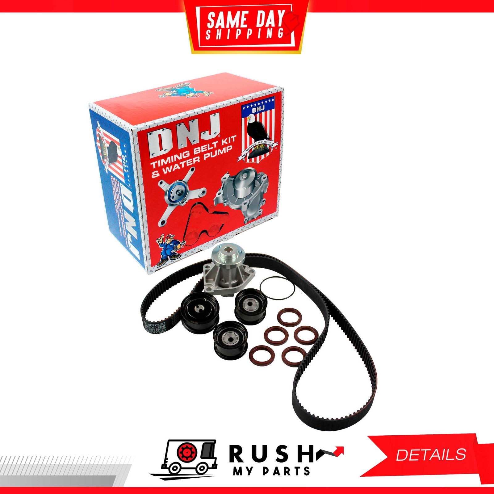 95-05 Tim. Belt Kit Water Pump For Cadillac 3.0L-3.2L V6 DOHC 24v DNJ TBK315WP
