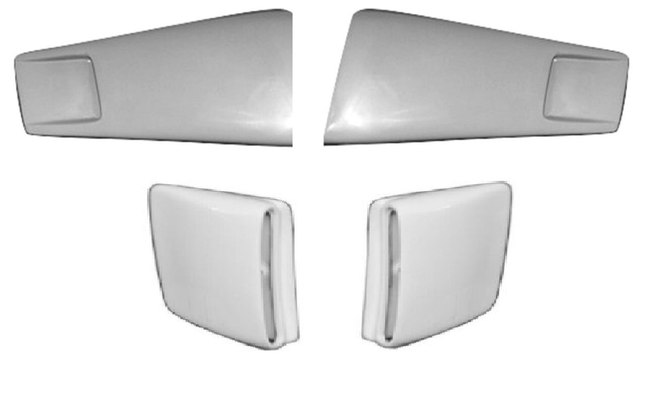 1967 1968 67 6 FORD MUSTANG SHELBY GT500 350 UPPER AND LOWER SIDE SCOOPS KIT