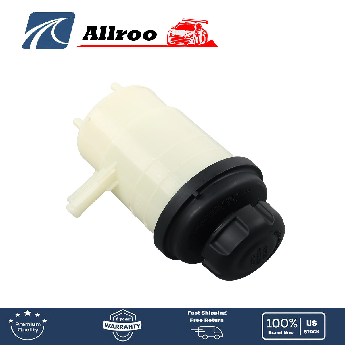 603-821 Power Steering Reservoir w/Cap For Kia Borrego V6 3.8L/V8 4.6L 2009-2011