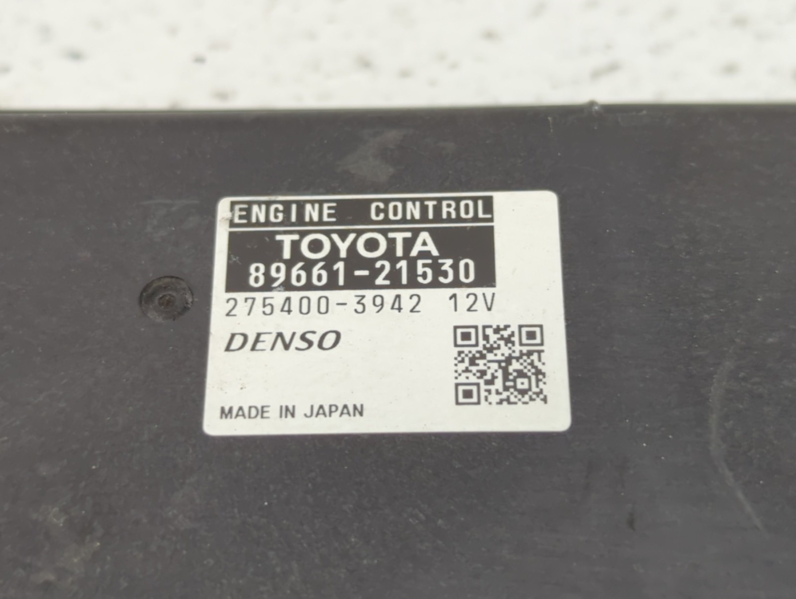 2011-2011 Scion Tc Engine Computer Ecu Pcm Ecm Pcu Oem 89661-21530 BHH5I