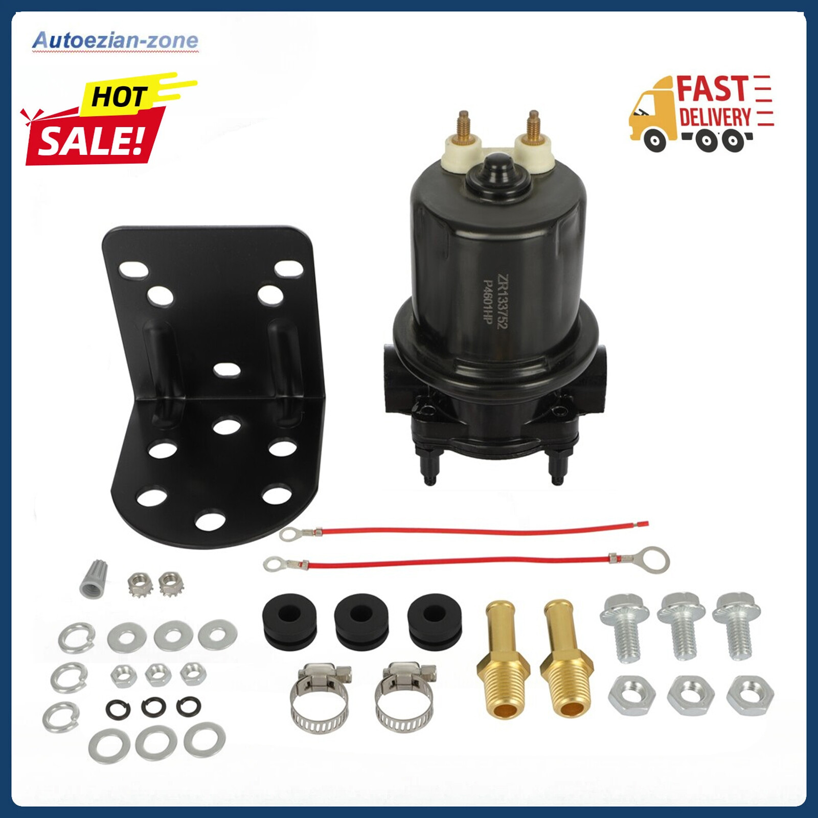 100GPH 15PSI Electric Fuel Pump P4601HP for High Performance Applications