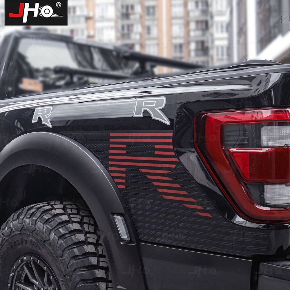 7Pcs Raptor R Style Full Body Decal Kit For Ford F-150 Raptor 2021-2025