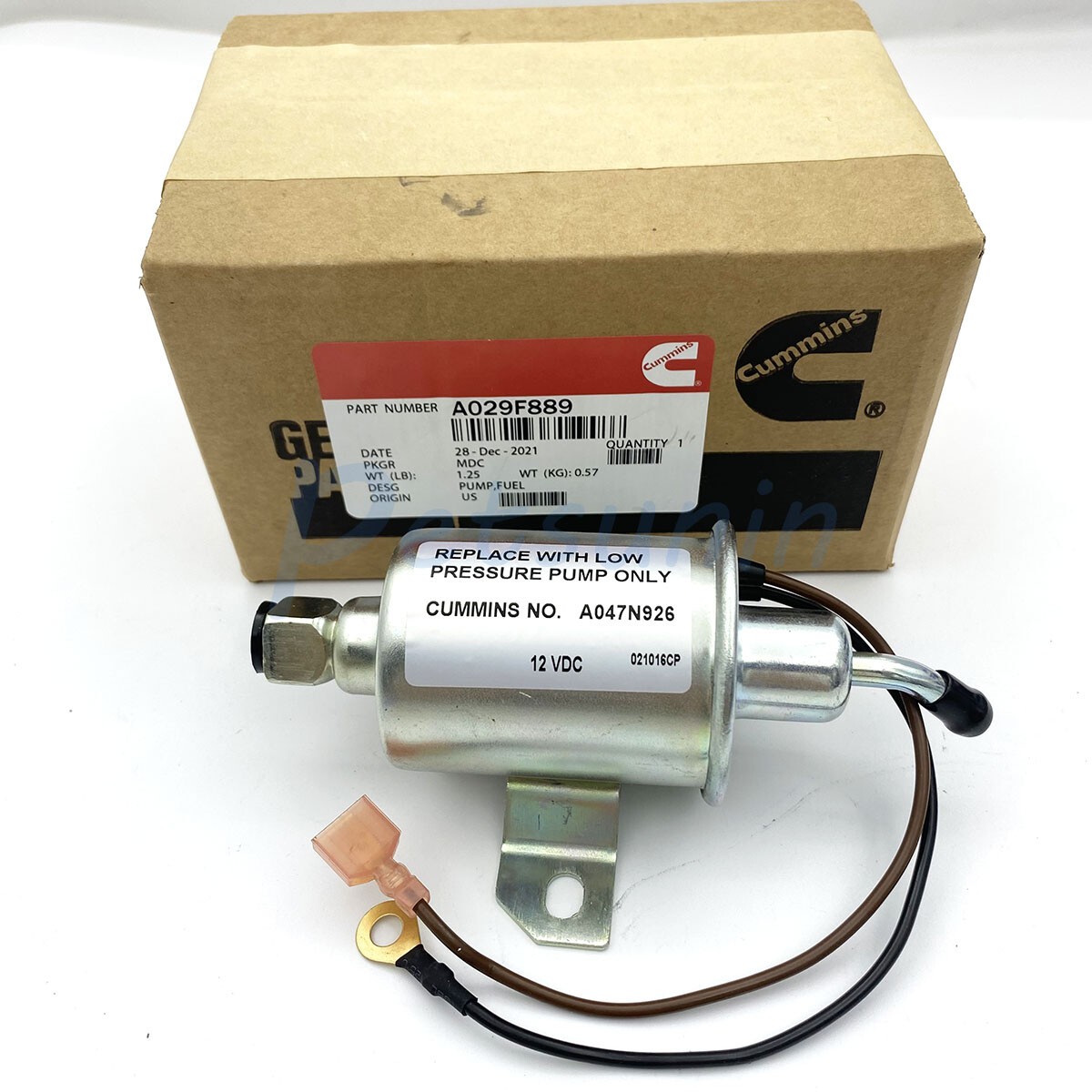 Fuel Pump For Onan 4000 RV Cummins Generator 4KW Microlite MicroQuiet E11007 12V