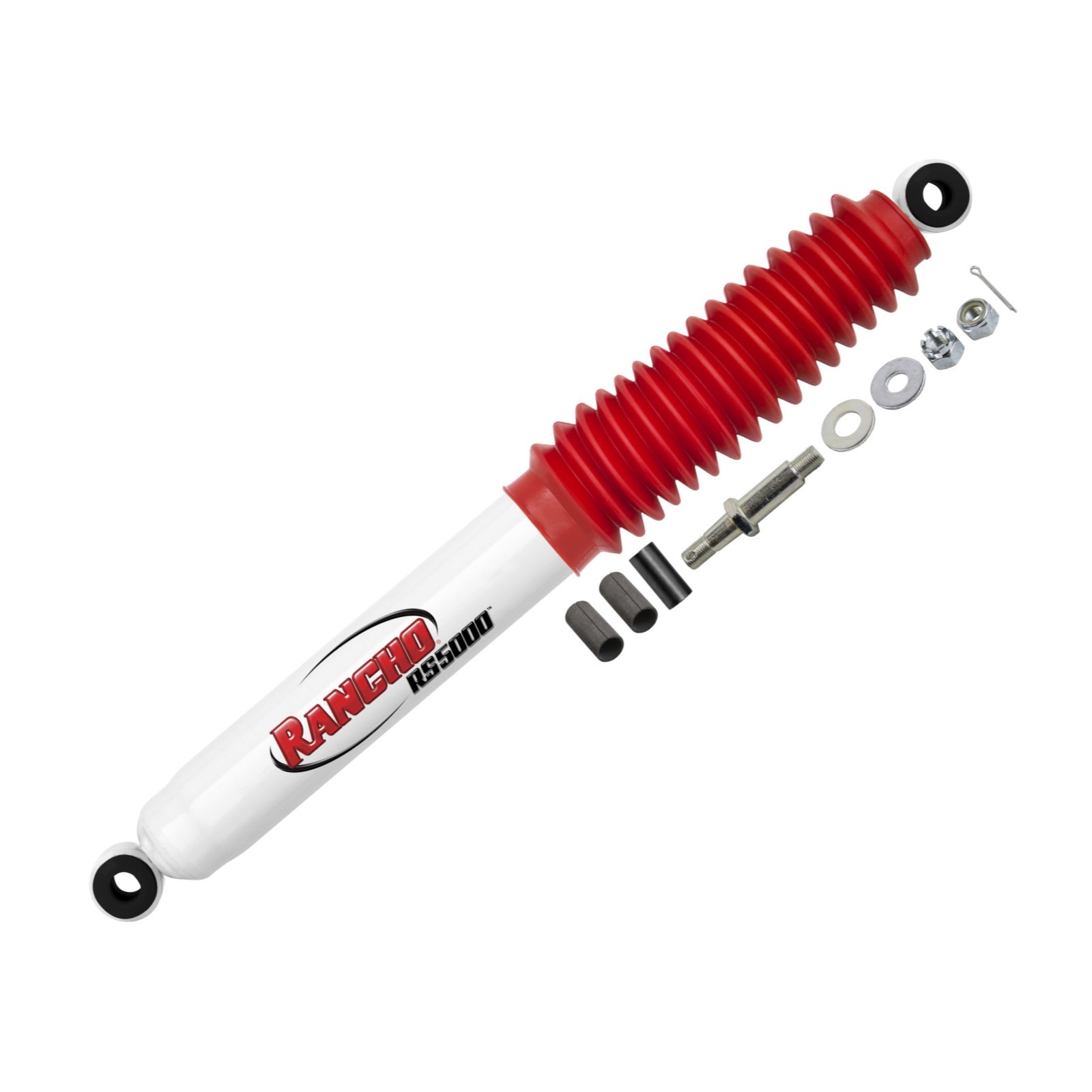Rancho RS5000 Single Steering Stabilizer Damper for Jeep Wrangler Grand Cherokee