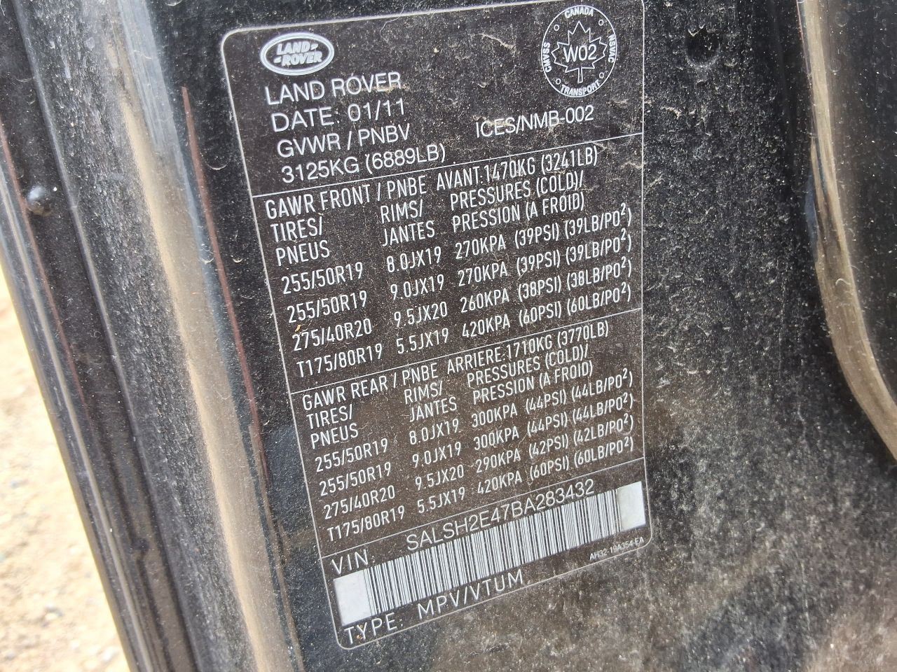 Engine 5.0L With Supercharged VIN E Fits 10-13 RANGE ROVER SPORT 1288311