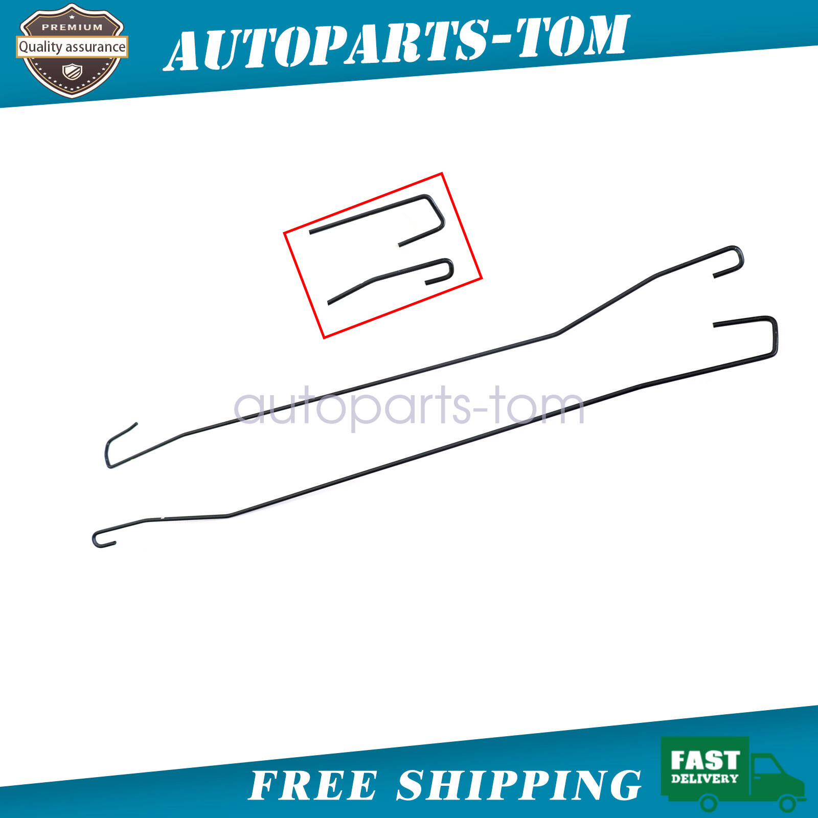 High quality For Honda Accord 2008-2012 New Trunk Rear Lid Torsion Spring LH+RH