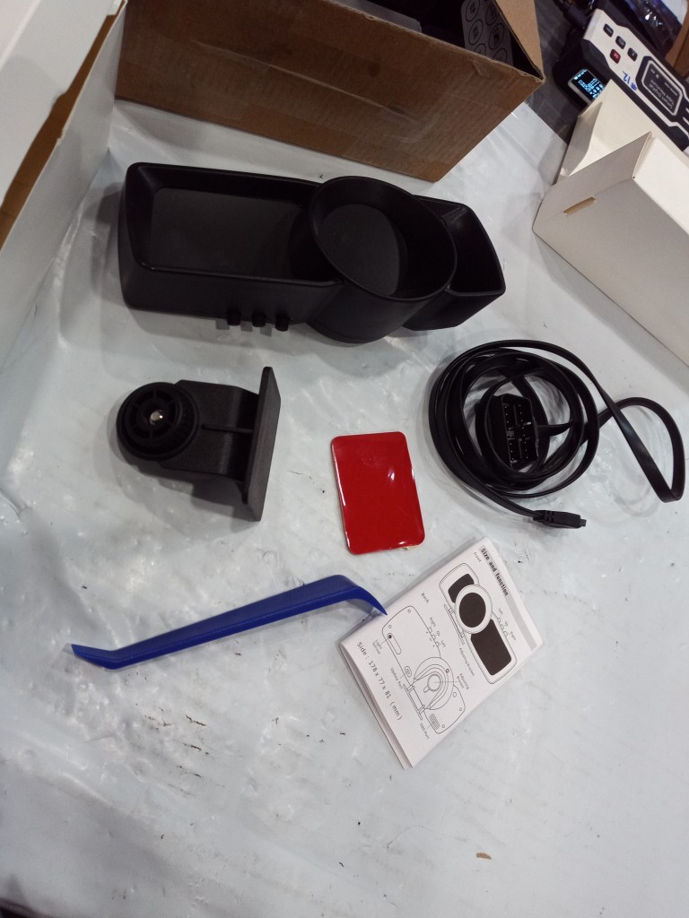 Car Multi-Function Dashboard Display OBD2+GPS Smart Speedometer