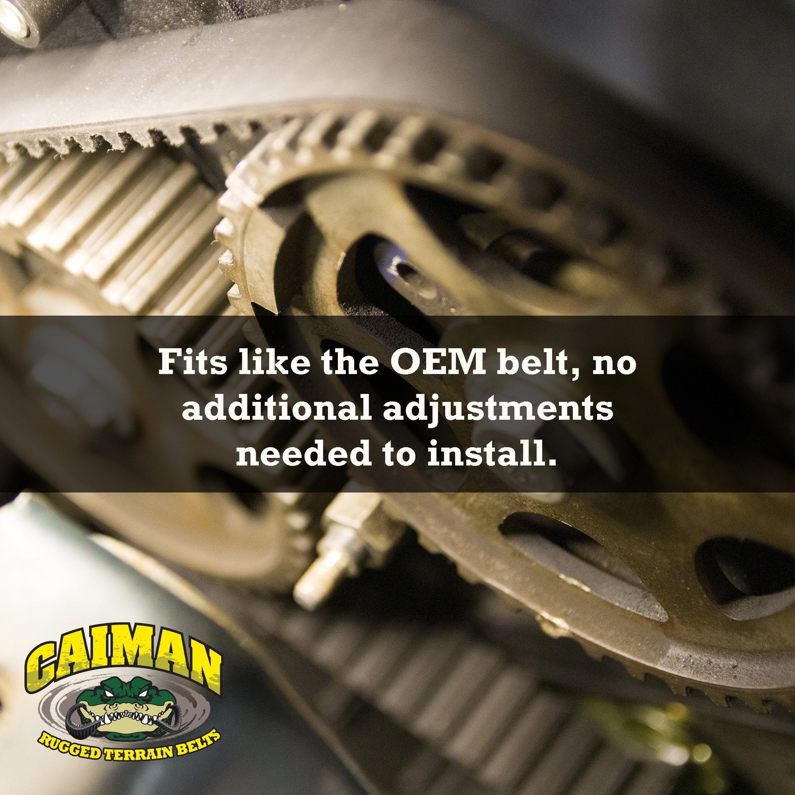 2011-2014 Polaris Ranger Diesel Caiman Rugged Terrain Belt
