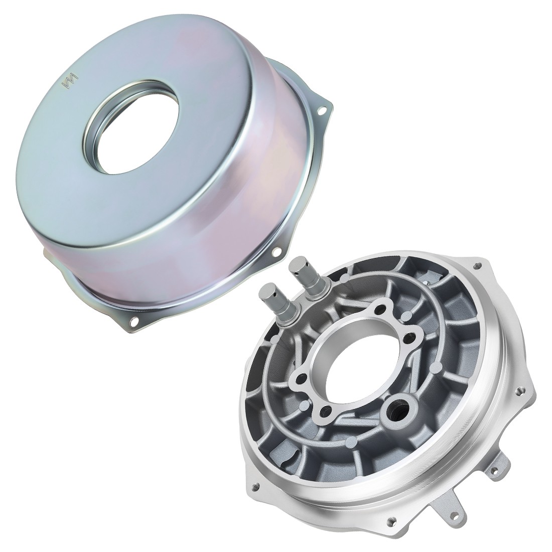 Rear Brake Plate Cover Drum Shoes Kit for Yamaha Big Bear 250 400 YFM250 YFM400