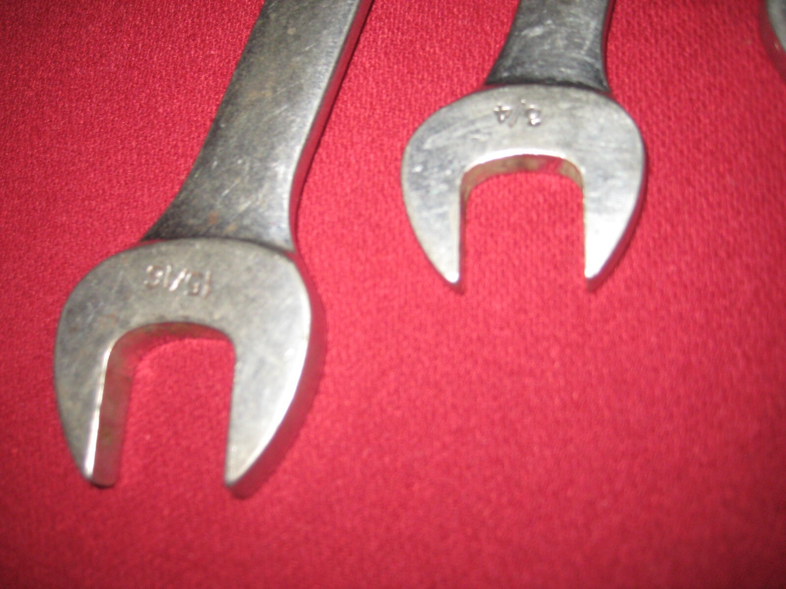 4 Snap-on Tools USA 15/16″ 3/4″ 11/16″ 5/8″ 12 Pt Point Combination Wrench’s