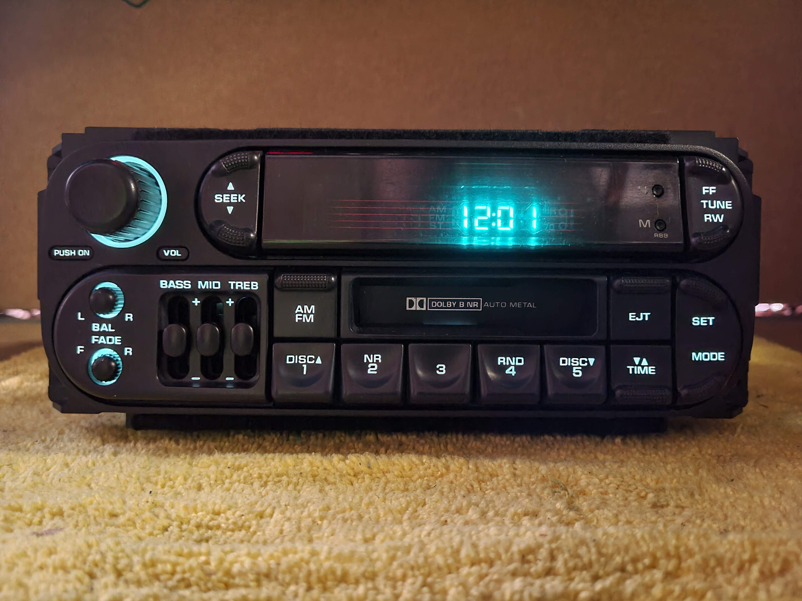 Genuine Chrysler Dodge Jeep Player Cassette TAPE Radio Stereo RBB P56038588AL
