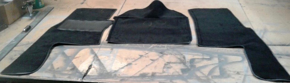 1946 46 1947 47 1948 48 1949 WILLYS WAGON CARPET, 3-PIECE FRONT WITH CARGO AREA