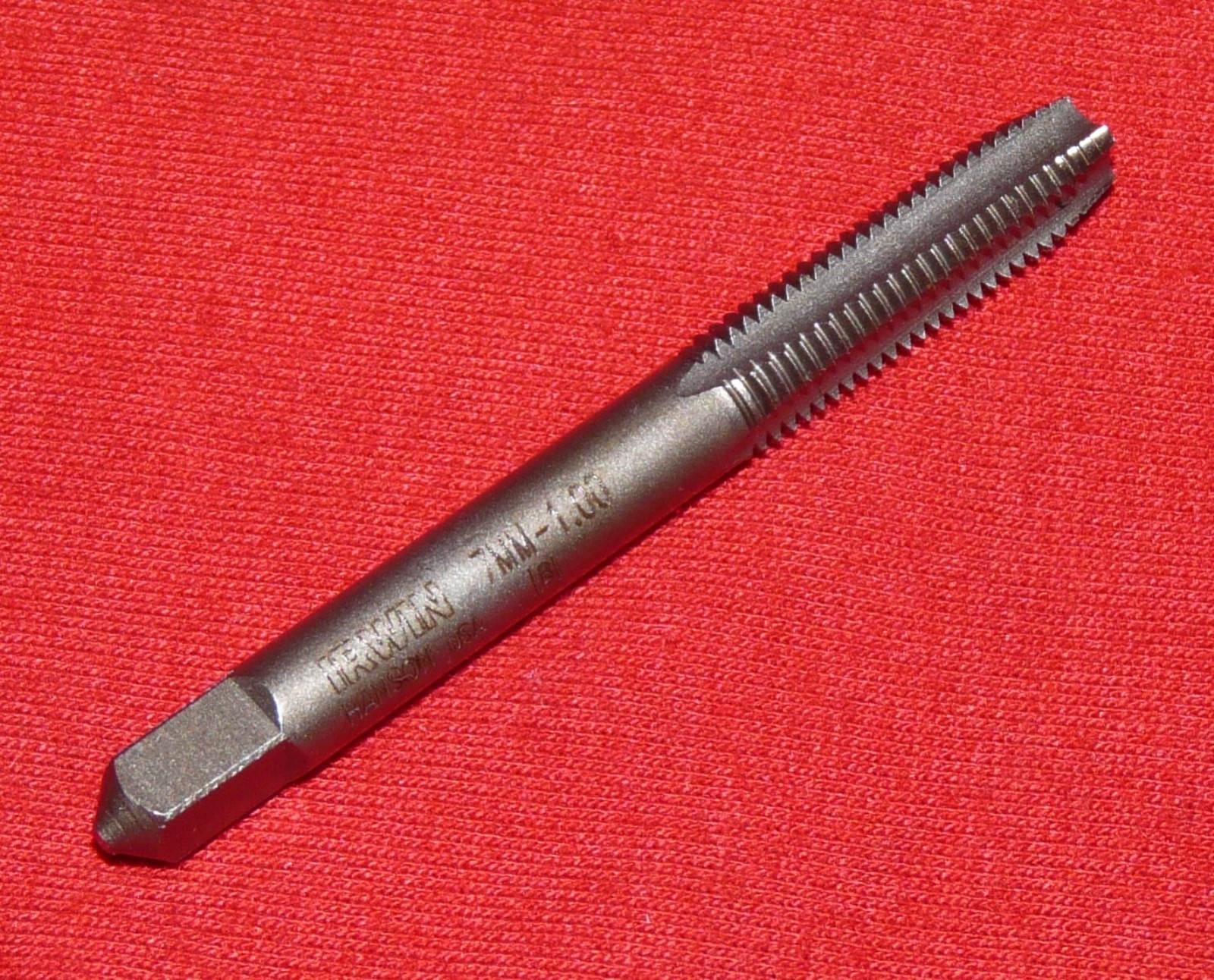 M7 X 1.0 Plug Tap Metric 7MM Irwin 1731 ZR Carbon Steel Hand Tap 4FL