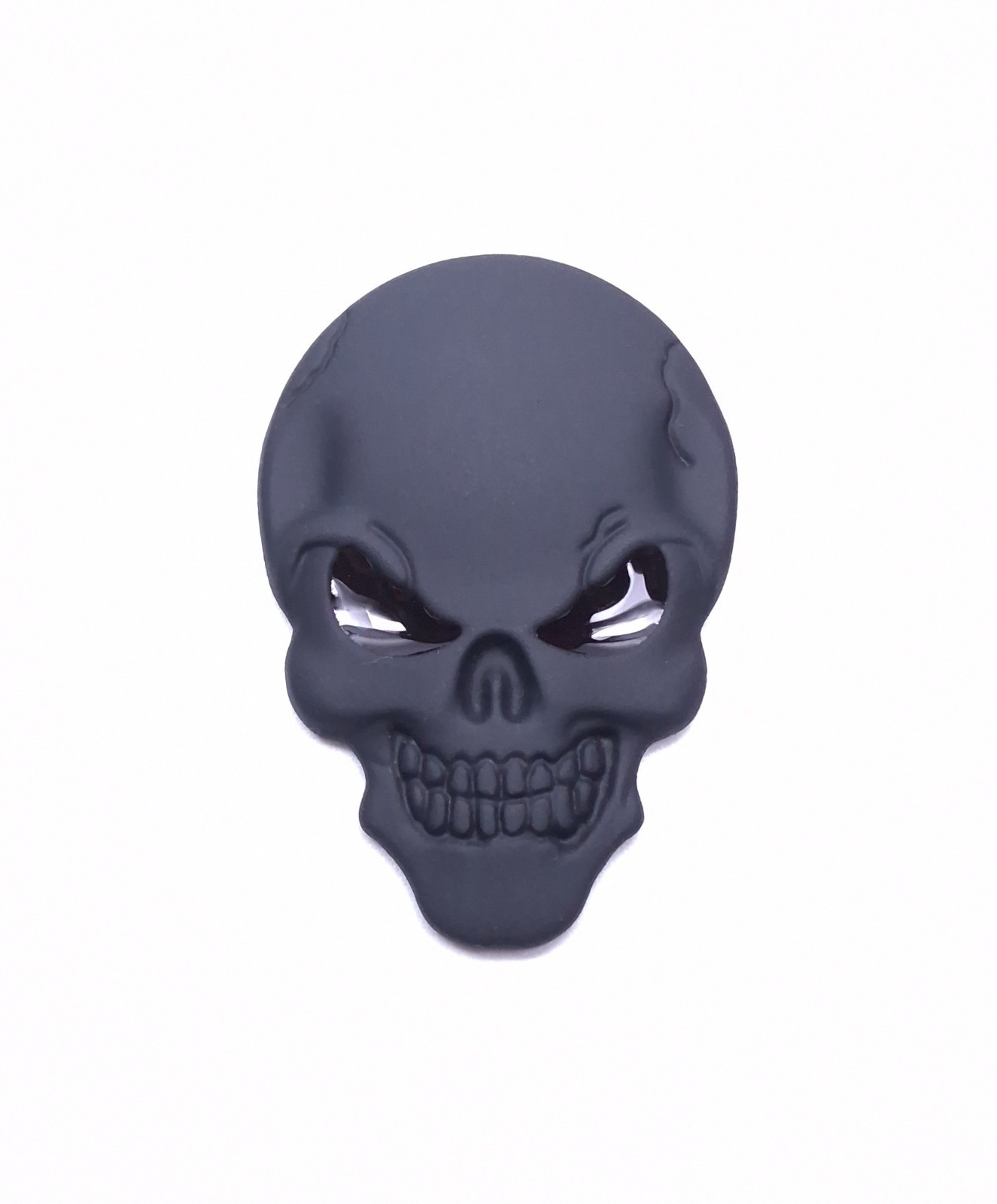 SKULL 3D METAL EMBLEM STICKER DECAL FOR CARS AND TRUCKS