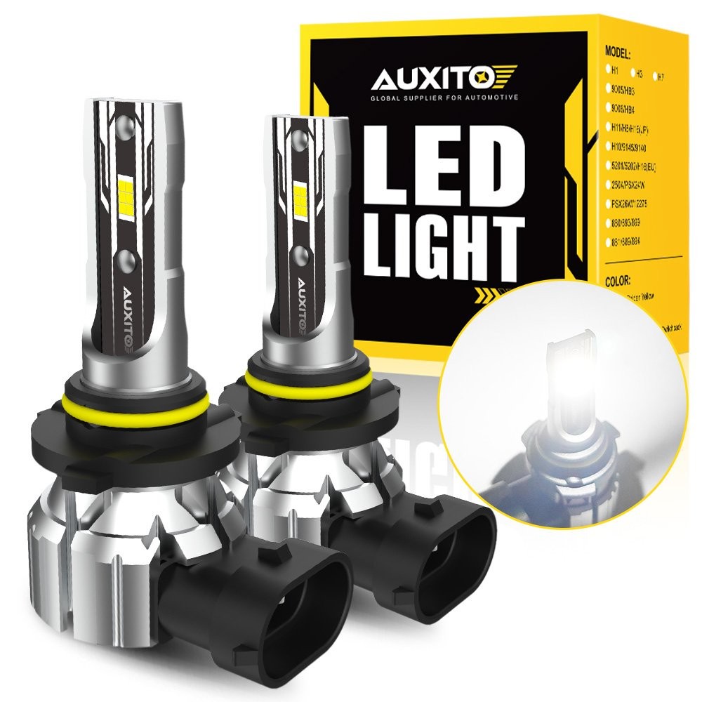 AUXITO 9005 HB3 Headlight LED Bulbs Conversion Kit High Beam White Free Return