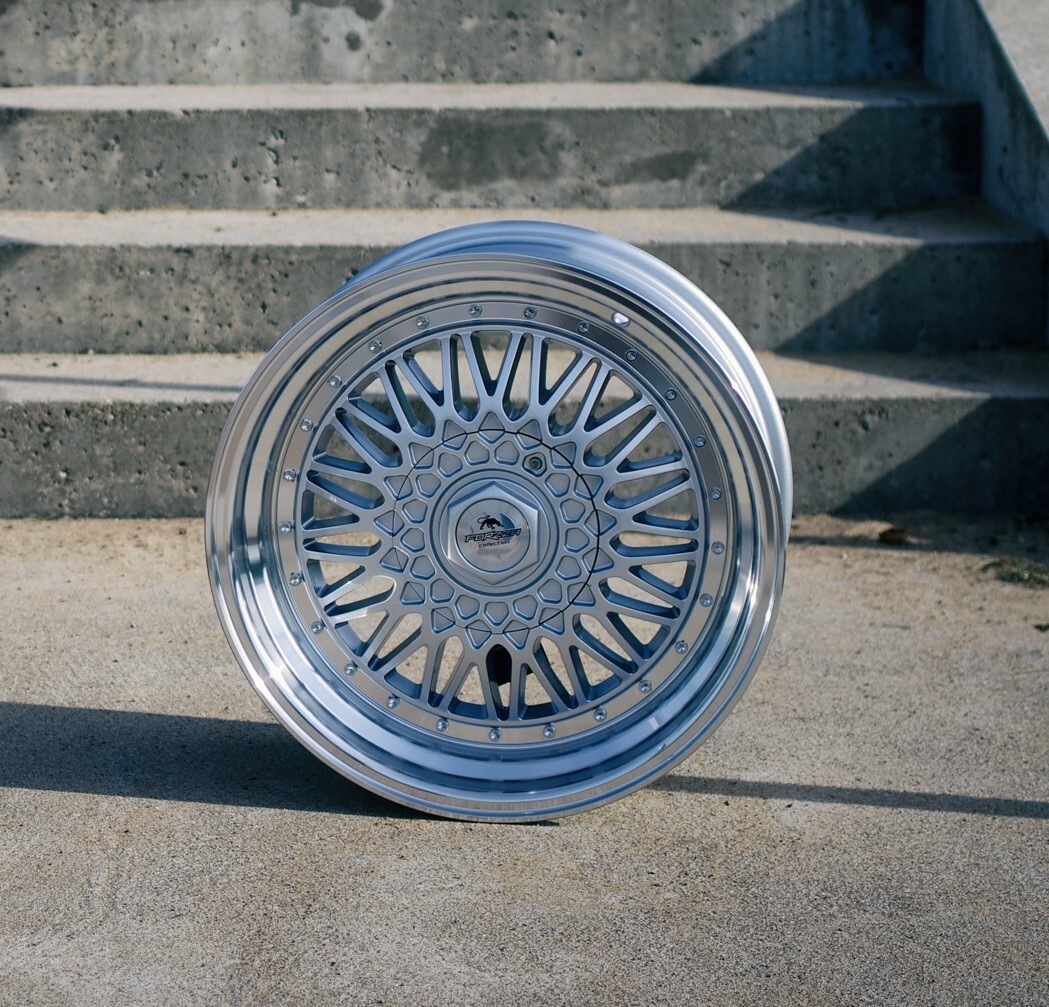 4X 17″ Malm BBS RS style deep dish wheels 5X120 8.5J ET30 for BMW E36 E46 E90