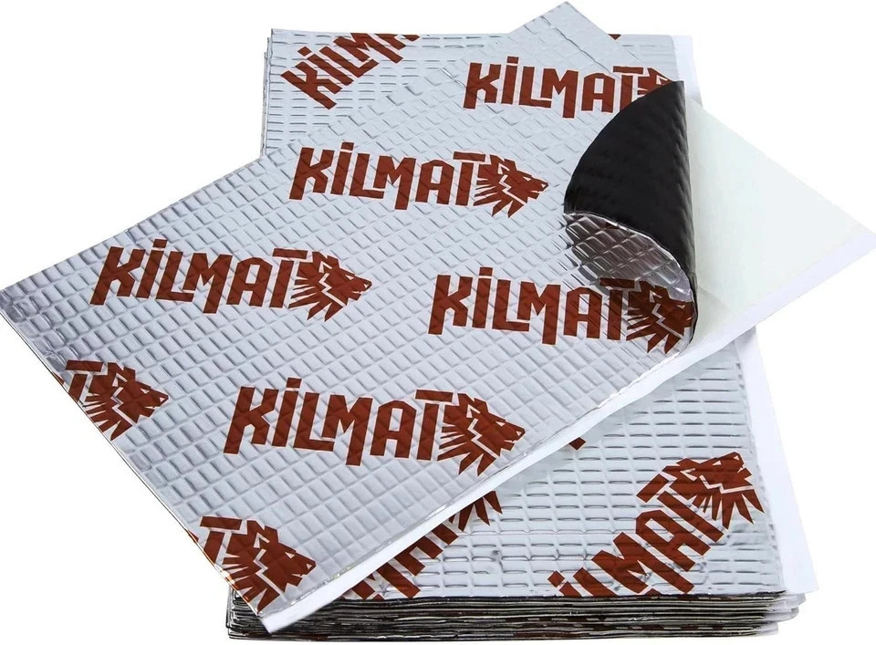 KILMAT 80 Mil 18 Sqft Car Sound Deadening Mat, Butyl Automotive Sound Deadener