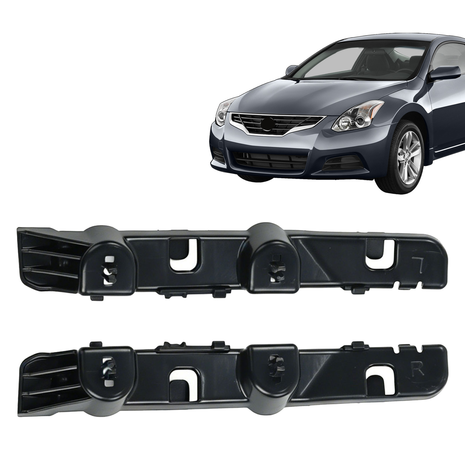 Set of 2 Bumper Bracket For Nissan Altima 2007-2012 Front Left & Right US