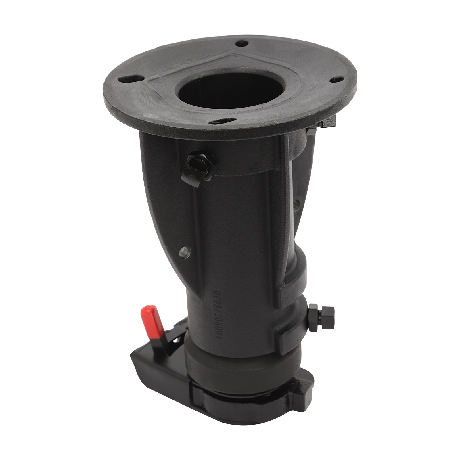 Black Fifth Wheel Camper RV Adapter Hitch to Gooseneck 12″ ~ 16″ Adjustable NEW