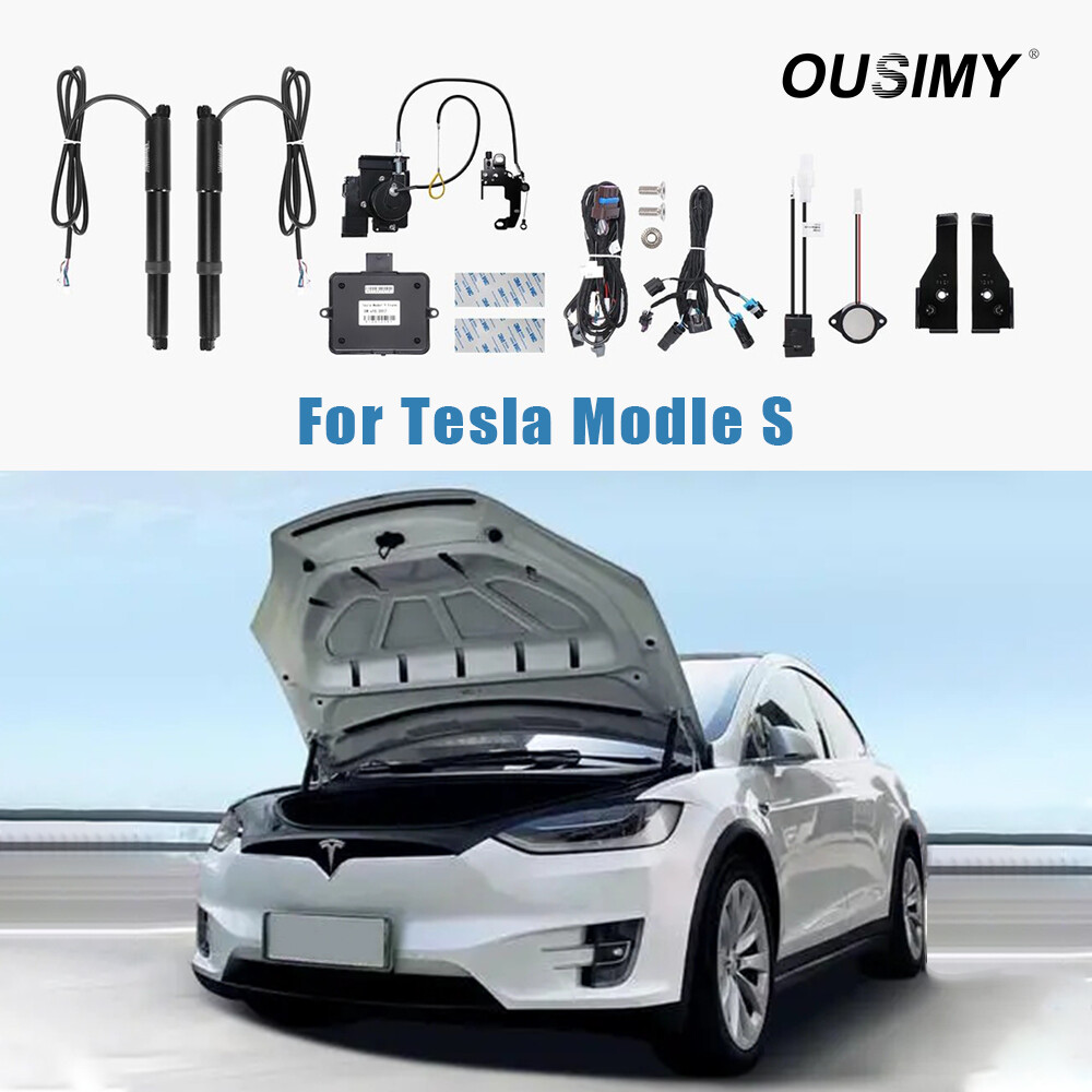 Fits for Tesla Model S 2016-2023 Front Hood Lifting Power Electric Frunk Kits