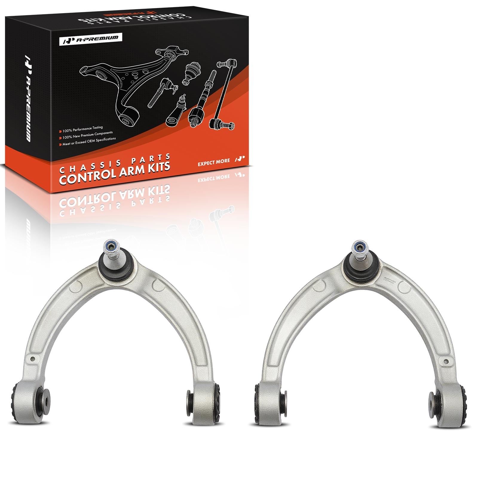 A-Premium 2x Front Upper Control Arm & Ball Joint Assembly for Benz GLE-Class