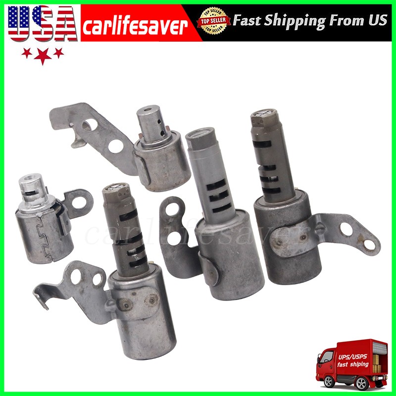 5PCS/ SET Transmission Shift Solenoid For Toyota/Lexus U140E/F U240E/F USA