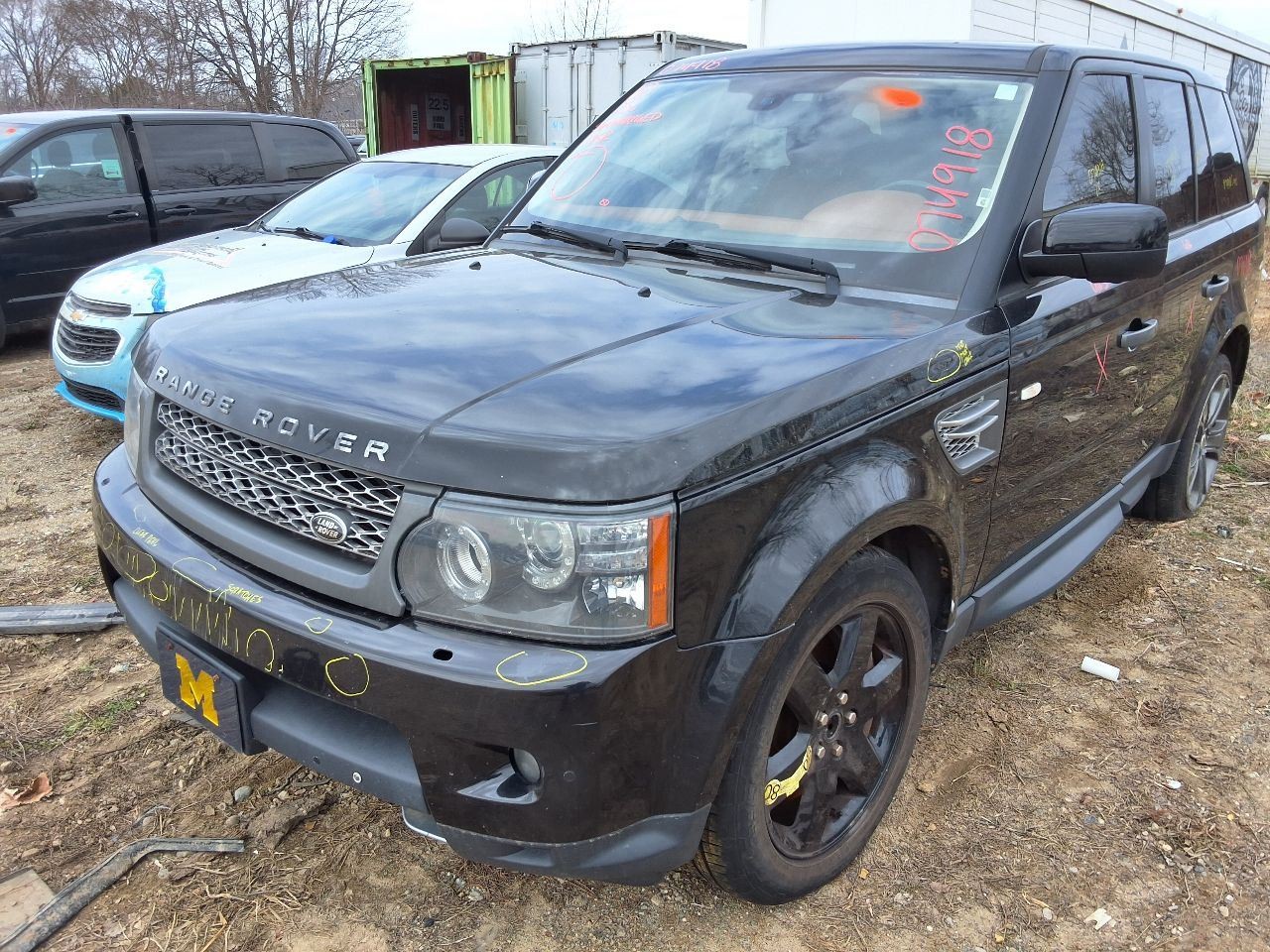 Engine 5.0L With Supercharged VIN E Fits 10-13 RANGE ROVER SPORT 1288311