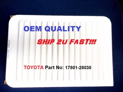 Engine Air Filter For 07-17 Toyota Camry 4 Cyl VENZA AF5649 CA10171 Great Fit
