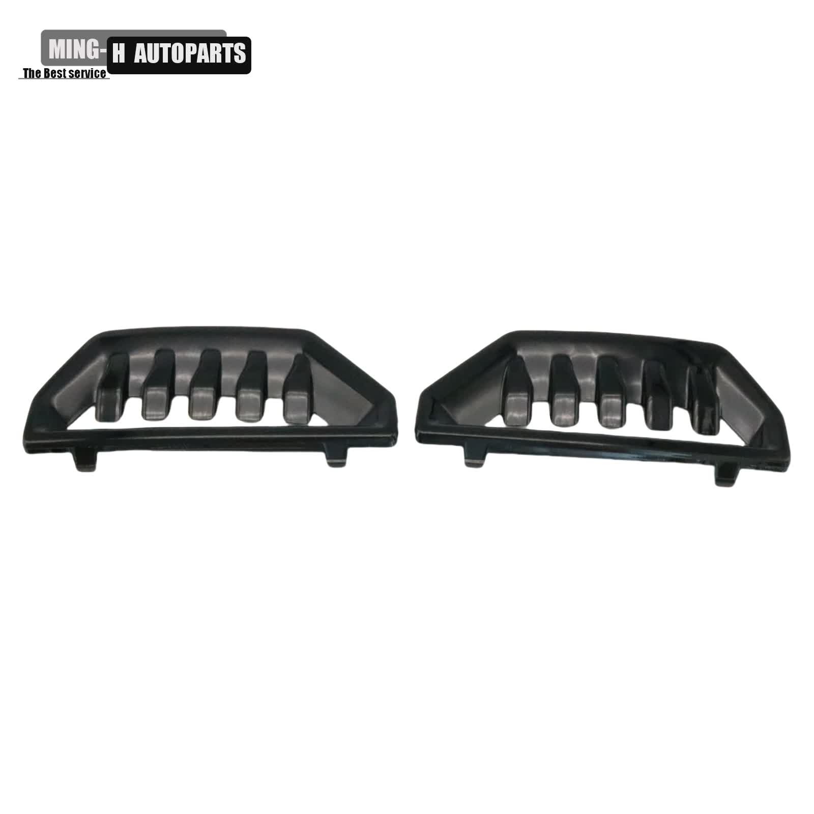 Left&Right Black NEW Bumper Grille Cover Air Duct for 2022-2025 GMC Sierra 1500