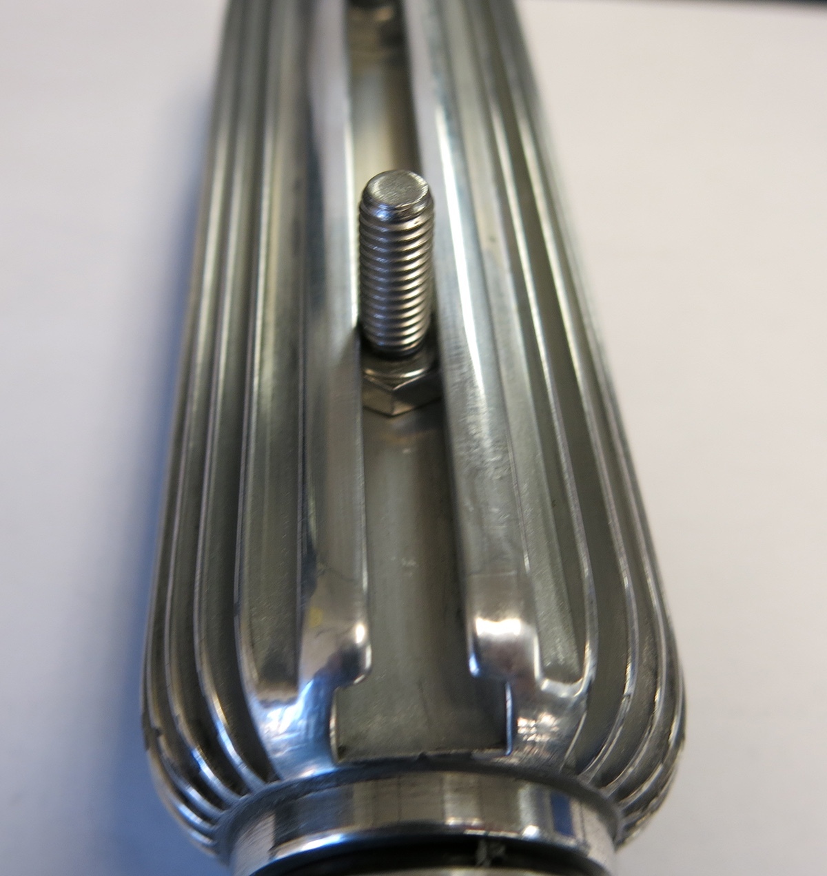 Legends Race Car, Andrews Motorsports Custom Finned Brake Fluid Reservoir/Cooler