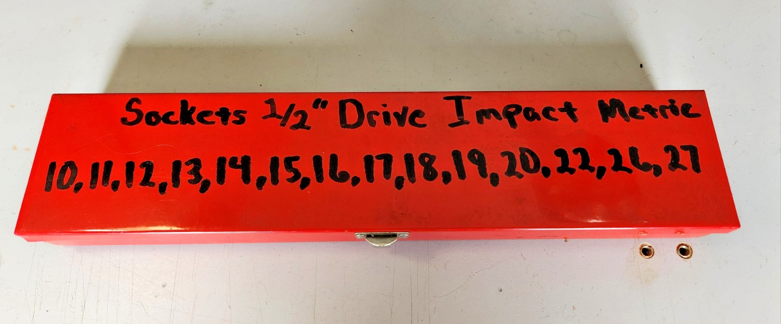 Ingersoll Rand Impact Socket Set Deep 6 Point 1/2″ Drive Metric 10mm thru 27mm