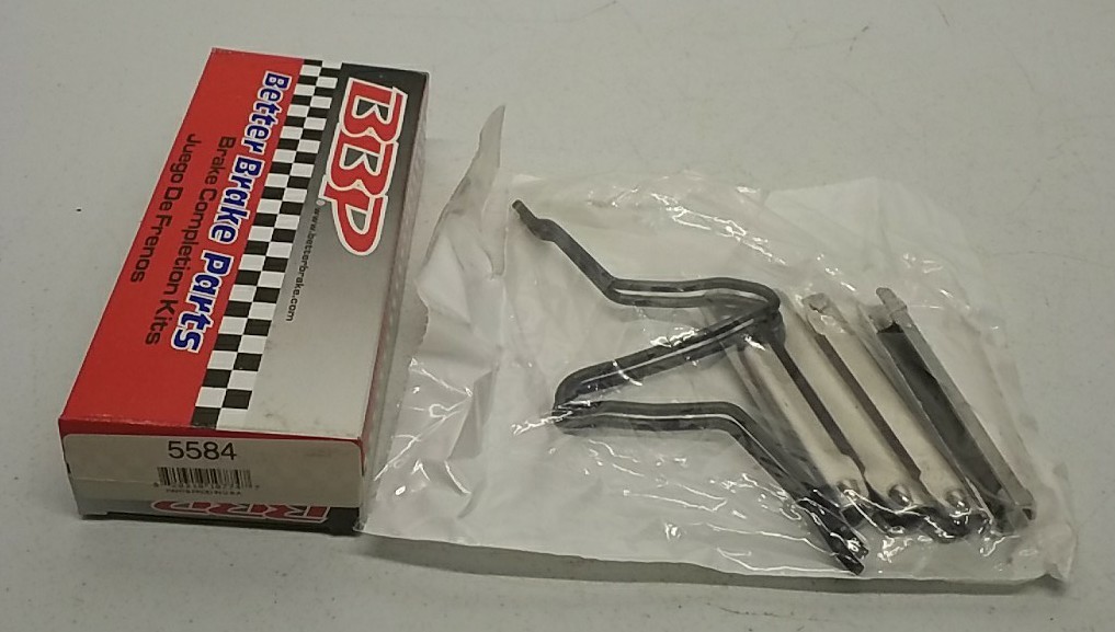 Better Brake Parts 5584 Disc Brake Hardware Kit | Durable Anti-Rattle Components
