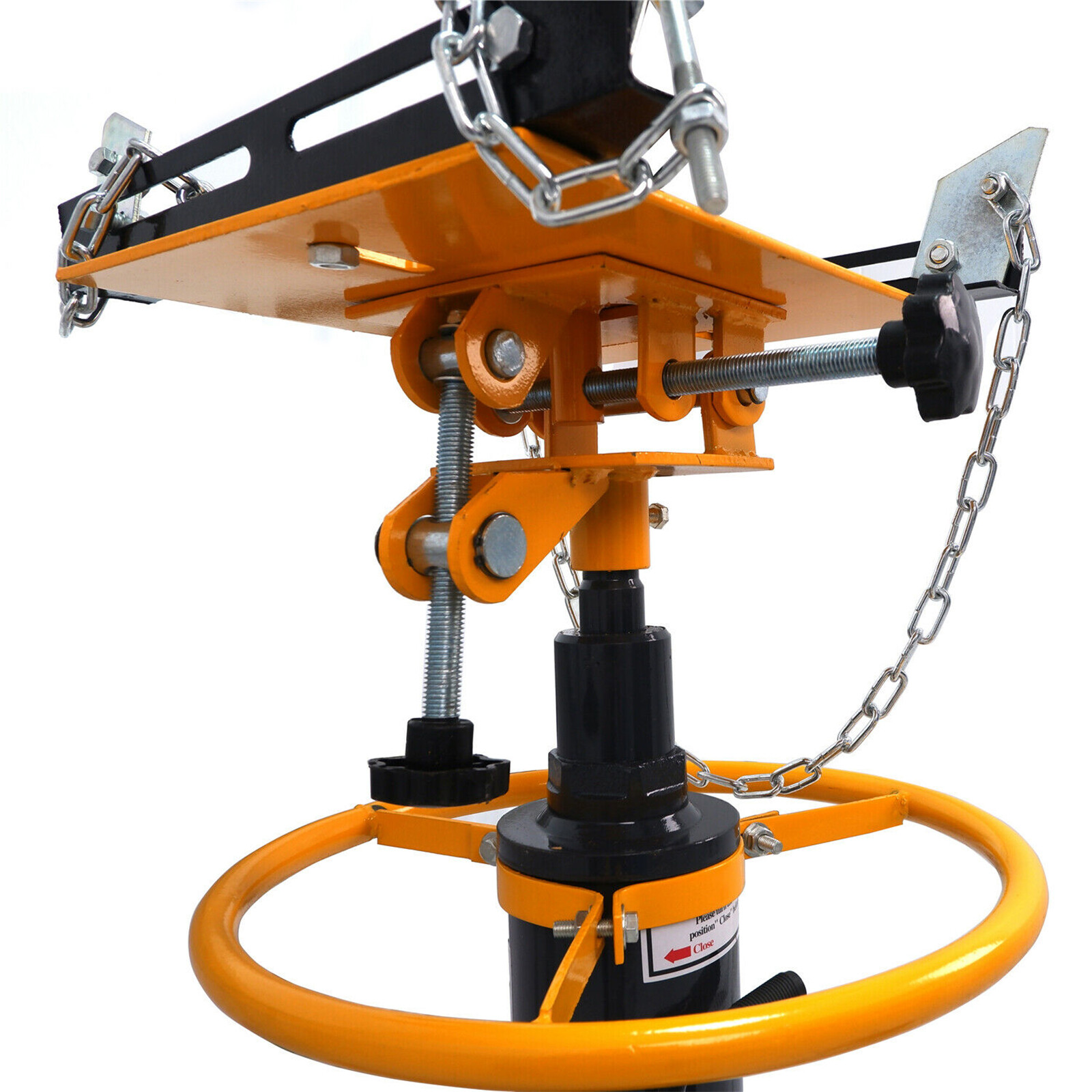 1660 LBS Hydraulic Transmission Jack w/ 360 Swivel Wheel Lift Hoist High Quantit